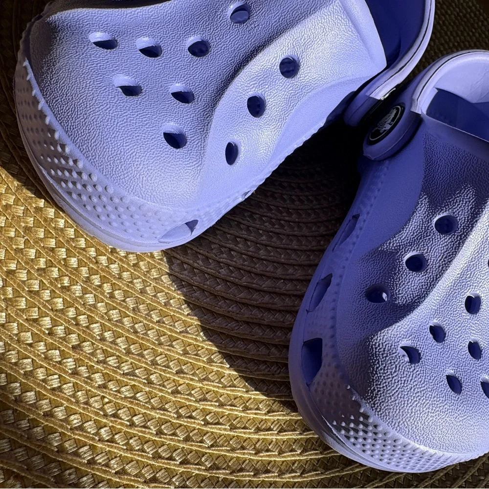 Crocs Baya Kids Clogs Water Shoes Digital Violet Light Purple Size Kids 6